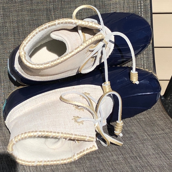 - JACK ROGERS CHLOE DUCK BOOT Sz. 10 EUC - Picture 5 of 6